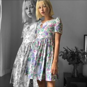 Vintage handmade flower dress